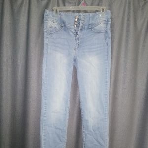 High Waisted Skinny Jeans